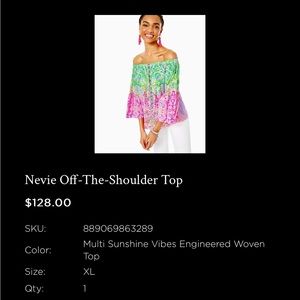 Nevie Off-The-Shoulder Top
